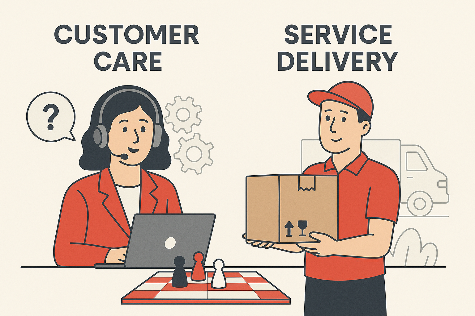 Customer Care Delivery service Customer Care Delivery service