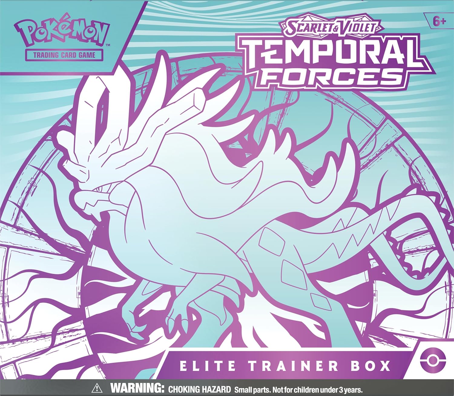 Pokemon TCG: Scarlet and Violet: Temporal Forces: Elite Trainer Box: Walking Wake - Image 5