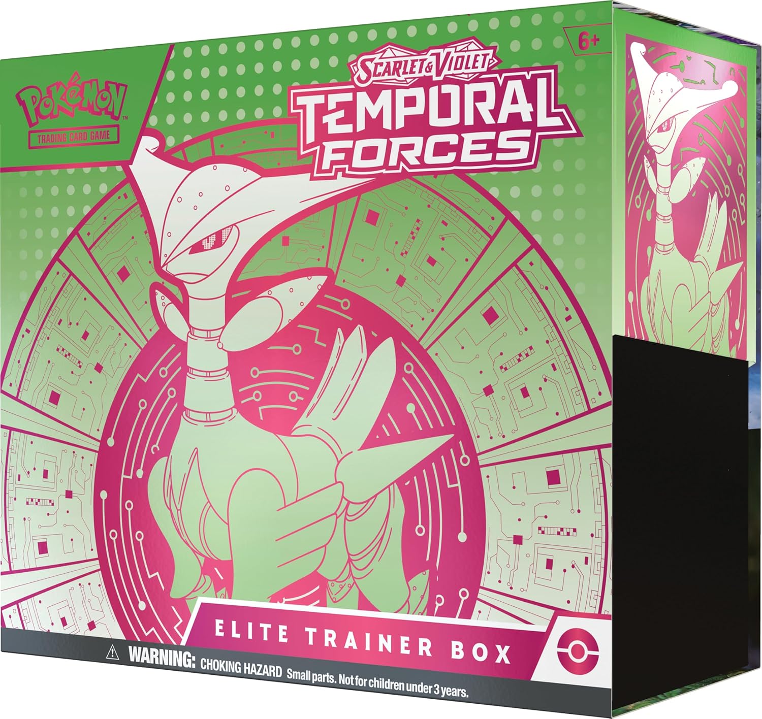 Pokemon TCG: Scarlet and Violet: Temporal Forces: Elite Trainer Box: Iron Leaves - Image 5