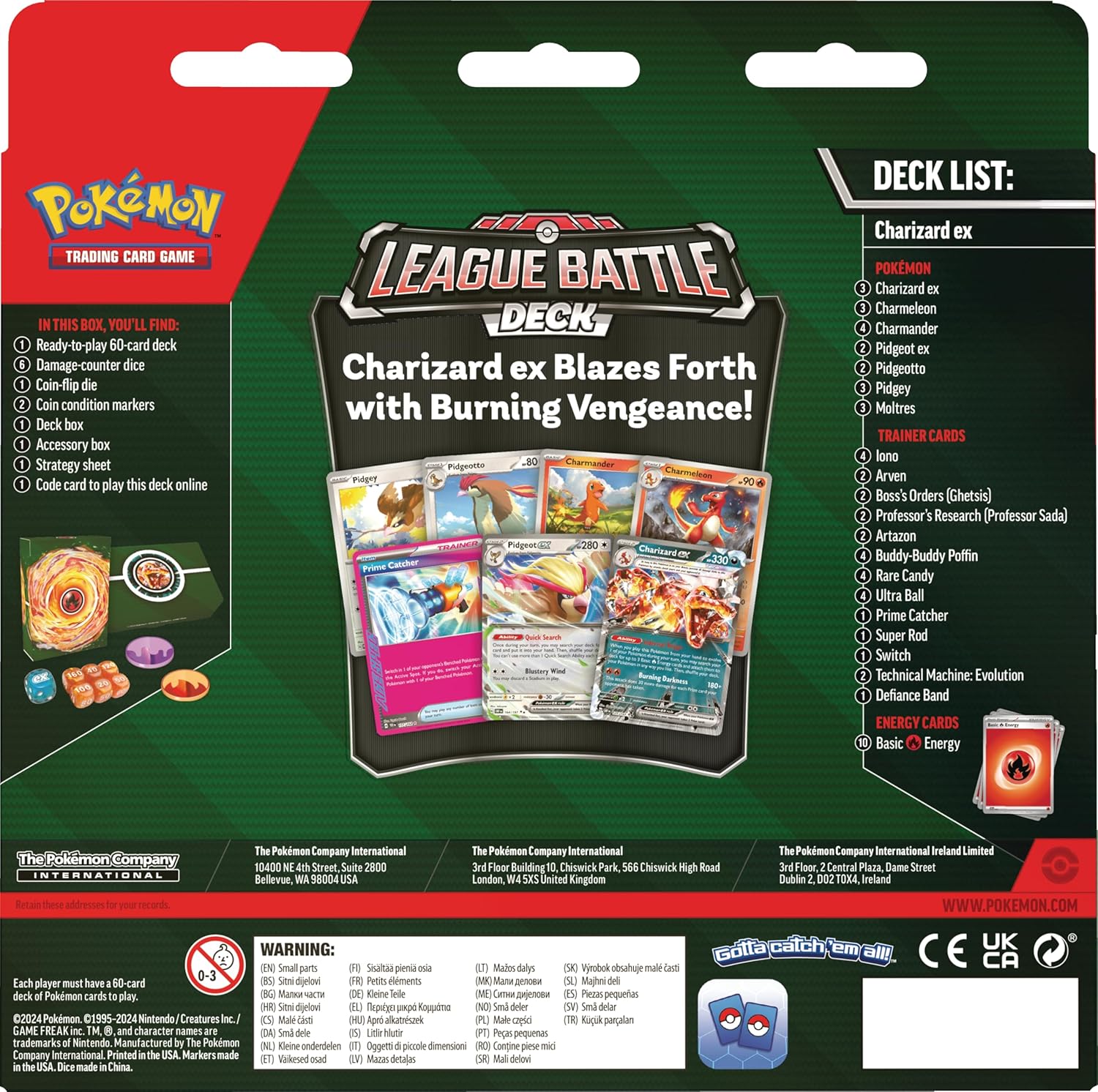 Pokemon TCG: Charizard ex League Battle Deck - Image 5